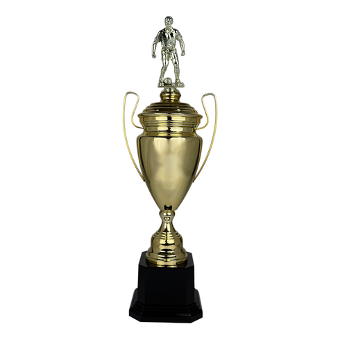 Trofeo de Copa de Metal con Figura Serie M1